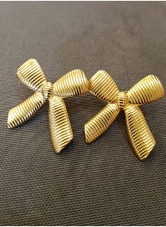no 18K gold butterfly earrings  - Image 2