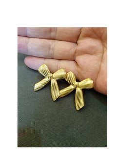 no 18K gold butterfly earrings  - Image 3