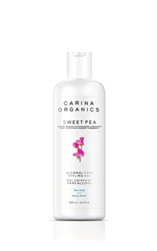 Carina Organics YBW Carina Organics Sweet Pea Alcohol Free Styling Gel Firm Hold  250ml  84 fl oz 