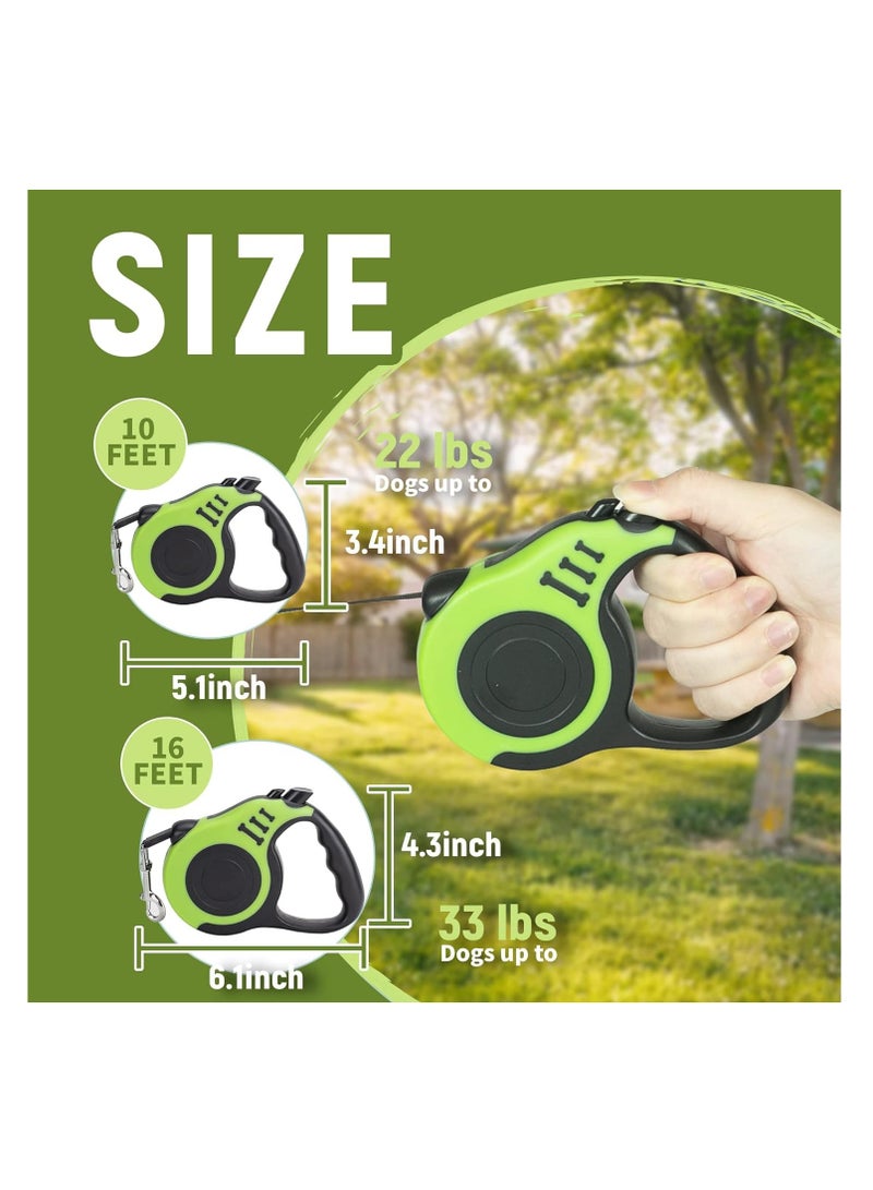 SYOSI Retractable Dog Leash Automatic Telescopic Tractor Dog Tape, Pet Tape 16 FT Durable and Convenient, with Non-Slip Handle, Tangle Free, Pause and Lock, Suitable for Small and Medium-Sized Dogs - Image 5