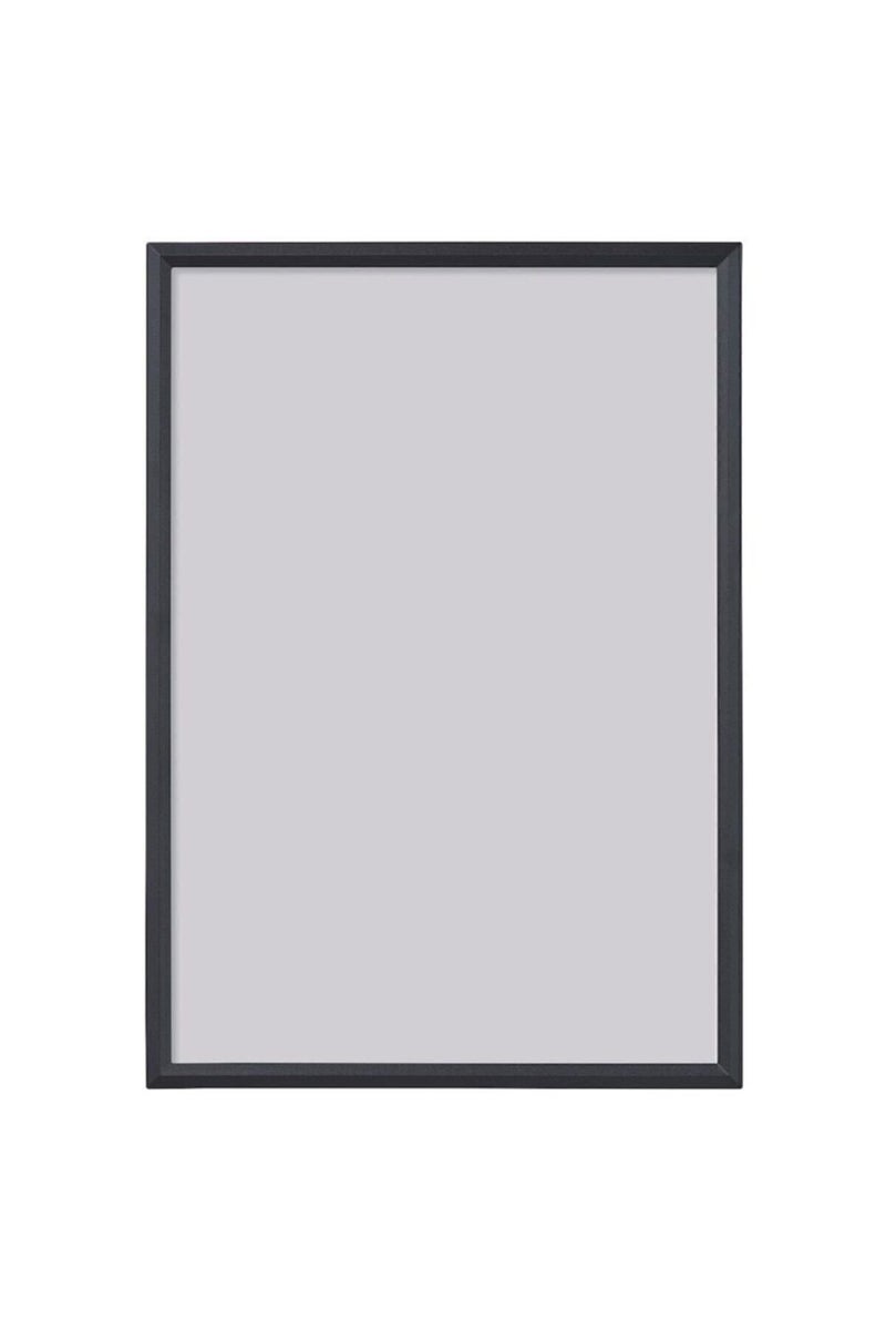 Black A4 Photo Frame Plastic - 21x30 cm - Image 1