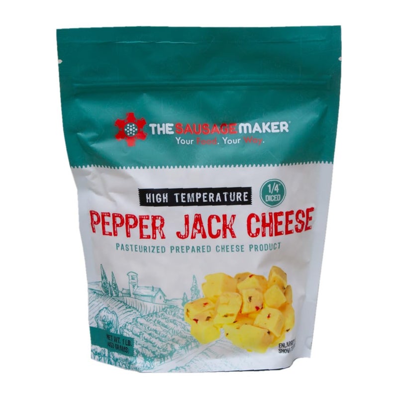 The Sausage Maker - High Temperature Cheese Assortment Pack - 3, 1 pound Packs - Cheddar, Hot Pepper and Mozzarella - Image 4