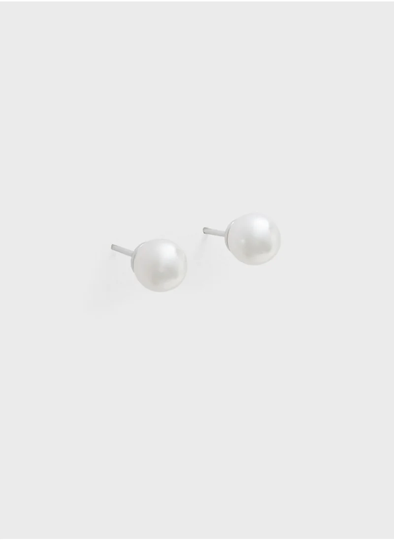 GUESS Pearl Stud Earrings