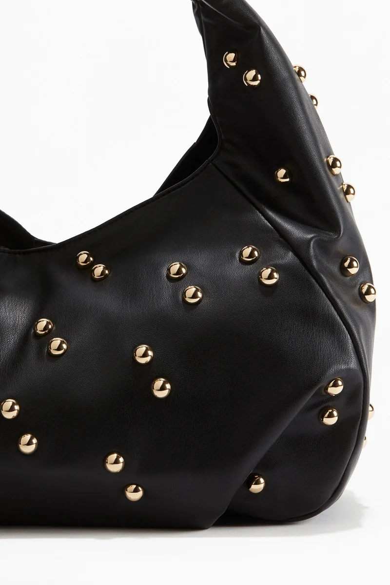 H&M Strud-Decorated Shoulder Bag