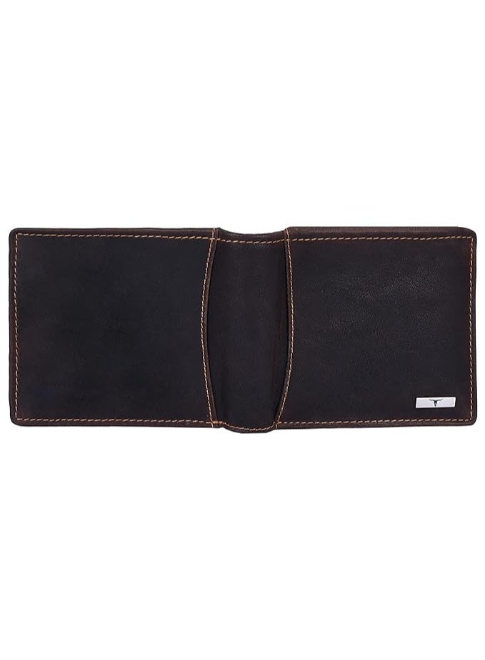 URBAN FOREST Oliver Vintage Brown Leather Wallet for Men - Image 4