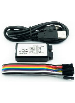 USB Logic Analyzer - 24 Mhz 8 Channels, Saleae Logic Analyzer