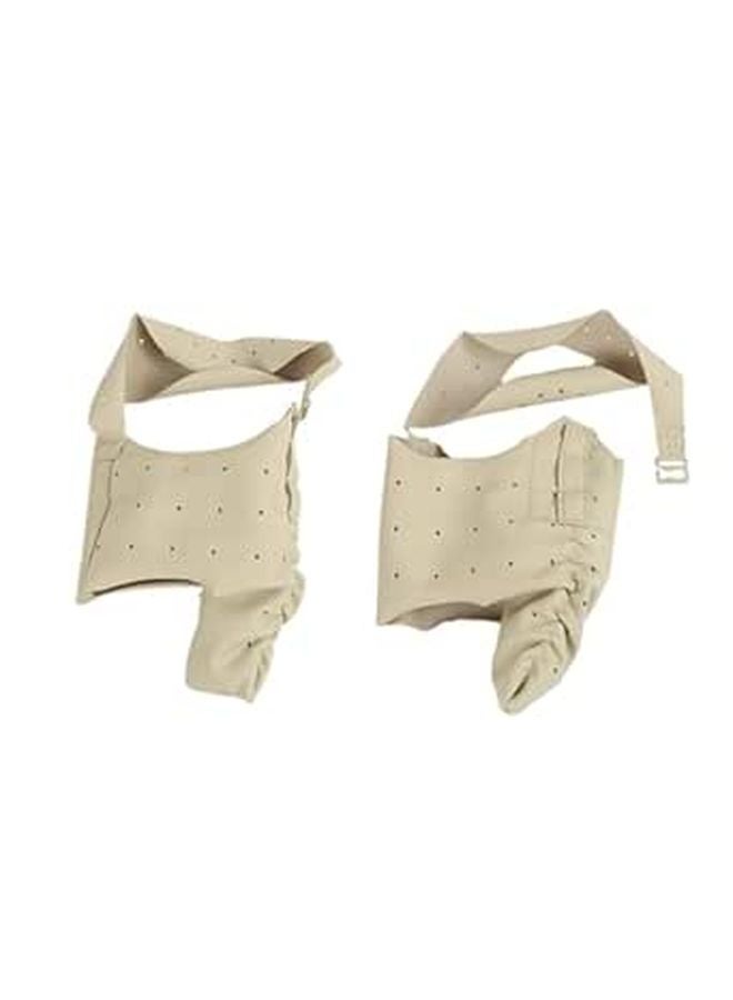 Ultra Thin Beige Gel Toe Corrector Sleeve For Hallux Valgus Relief Day Night Use - Image 1