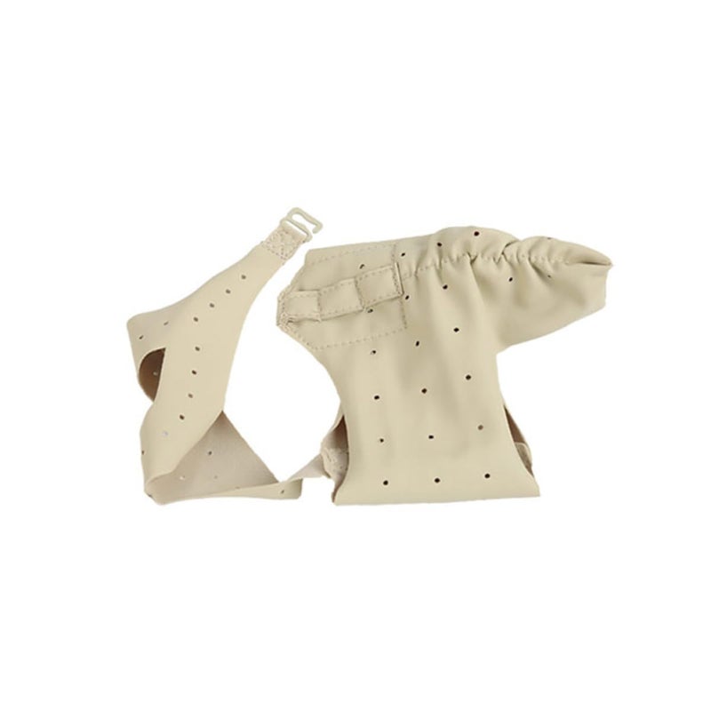 Ultra Thin Beige Gel Toe Corrector Sleeve For Hallux Valgus Relief Day Night Use - Image 4