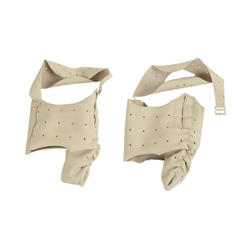 Ultra Thin Beige Gel Toe Corrector Sleeve For Hallux Valgus Relief Day Night Use - Image 2