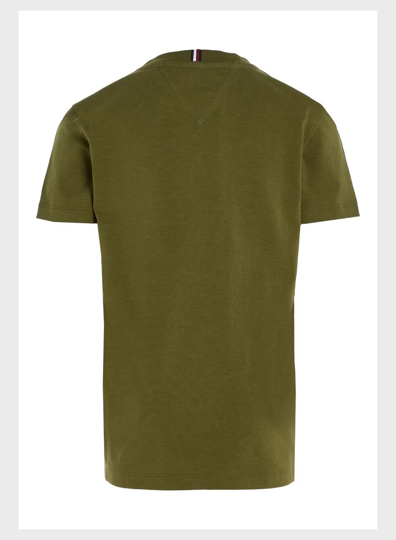 TOMMY HILFIGER Youth Tape T-Shirt