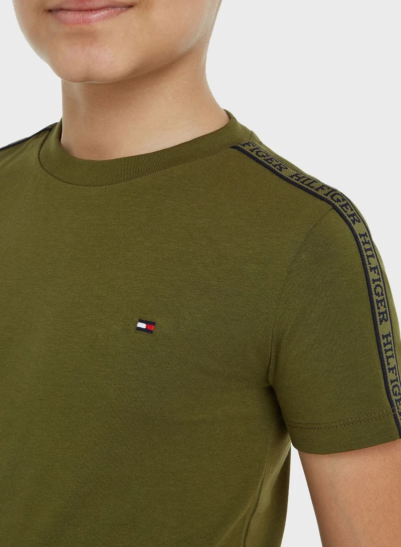 TOMMY HILFIGER Youth Tape T-Shirt