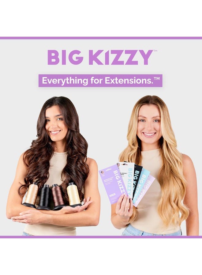Big Kizzy Shampoo for Dry & Damaged Hair - Chemical Love Affair Keratin & Rice Protein Infused to Smooth and Repair Hair, Paraben & Sulfate Free, 8.5oz - Image 5
