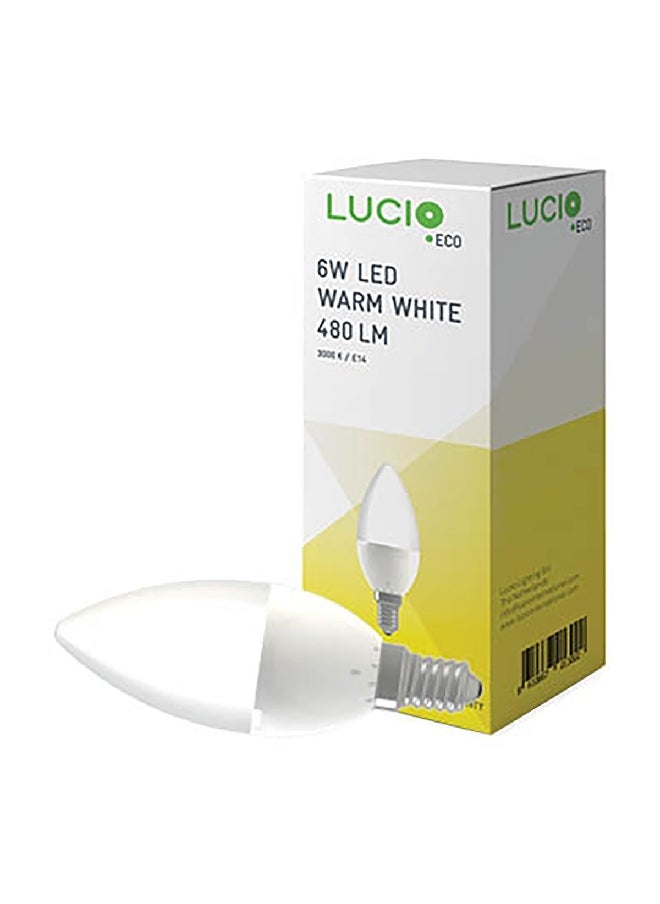 Lucio - 3-Piece 6W LED Bulb Warm White 37 x 101mm L-MI-0100-6W-3000K-P3 - Image 1
