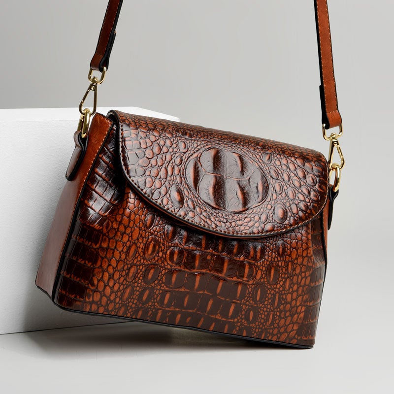 Bags Fashion Crocodile Pattern Export Large Capacity Women'S Shoulder Crossbody Bag Women'S Bag - Image 2