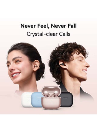 FreeClip 2 Wireless Earphones, Bluetooth Earbuds, Airy C-bridge Design, Adaptive Open-ear Listening, Crystal-clear Calls, 38 Hours Long Battery Life, Compatible with iOS & Android, IP57, Black - view 4