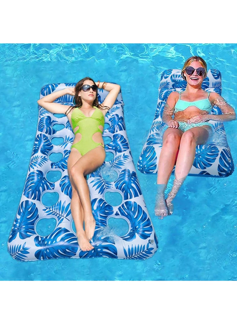 Y&D PVC Inflatable Foldable Water Recliner Floating Bed - Image 4