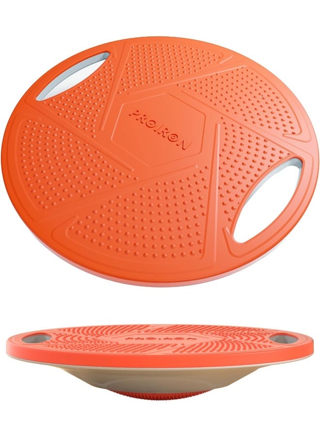 PROIRON Balance Board, Round Balance Trainer Board Wobble Board Exercise Balance Stability Trainer Portable Core Training Board with 360 Rotation for Stability Training, Full Body Exercises - Image 1