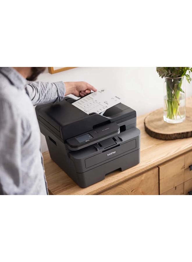 brother MFC-L2805DW Mono Laser Printer, Compact 4-in-1 Monochrome Multi-Function Centre Laser Printer with Automatic 2-sided Printing - Black - Image 3