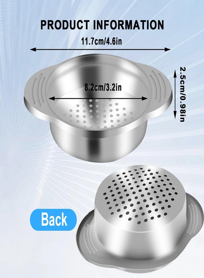 Bcautay Metal Can Strainer Tuna Fish Press Can Strainer Stainless Steel Food-Grade Tuna Can Colander for Canned Tuna Beans Vegetables (1) - Image 2