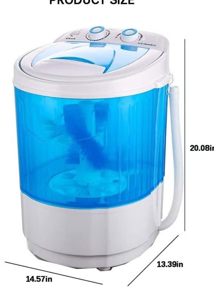 Dreamzon Shoe Washing Machine Small Household, Portable Lazy Washing Machine, 360° Cleaning, 10 Minutes Fast Cleaning, Safe Material Does Not Hurt Shoes Blue/White  - Image 1