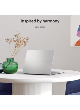 Vivobook 15 Laptop With 14-Inch Display,RYZEN AI 5/16GB/512GB PCIE G4 SSD/AMD UMA/Windows 11 Home Cool Silver - view 3