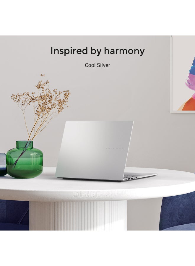 ASUS Vivobook 15 Laptop With 14-Inch Display,RYZEN AI 5/16GB/512GB PCIE G4 SSD/AMD UMA/Windows 11 Home Cool Silver - Image 3