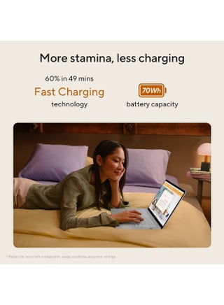Vivobook 15 Laptop With 14-Inch Display,RYZEN AI 5/16GB/512GB PCIE G4 SSD/AMD UMA/Windows 11 Home Cool Silver - view 5