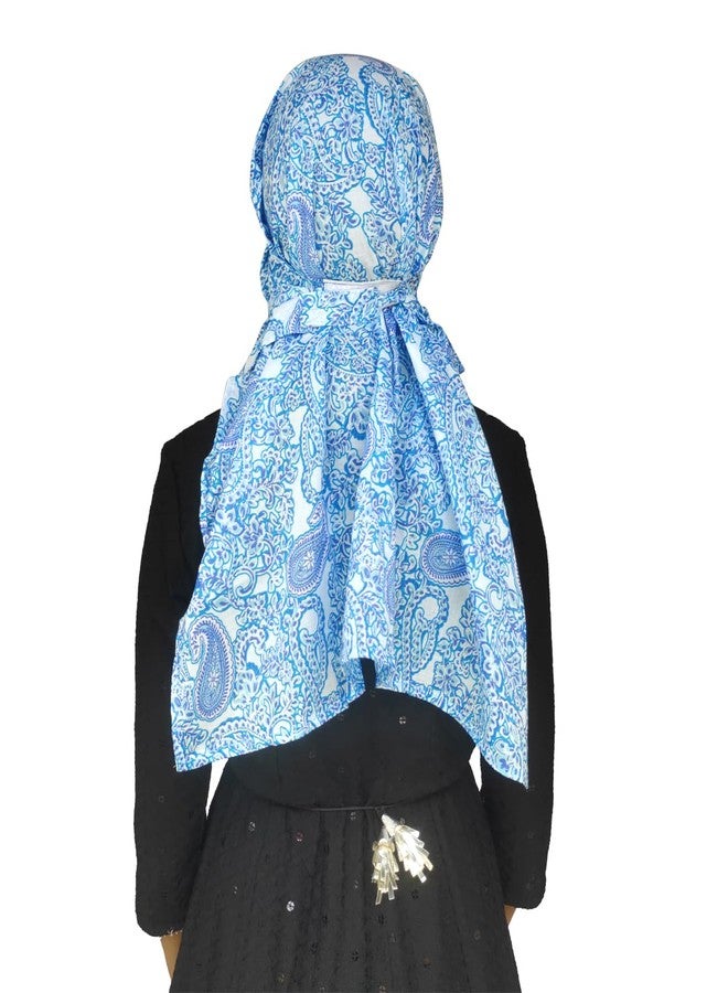 Tolexo Rayon cotton scarf cum mask free size with Hook and Loop Tape closer-printed-free size (Multicolor3) - Image 3