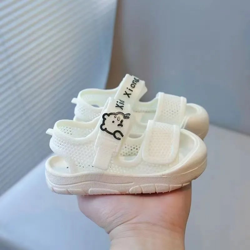 Children's sandals comfortable soft-soled mesh breathable non-slip toddler shoes (size 15 (inner length 11.5cm) - Image 2