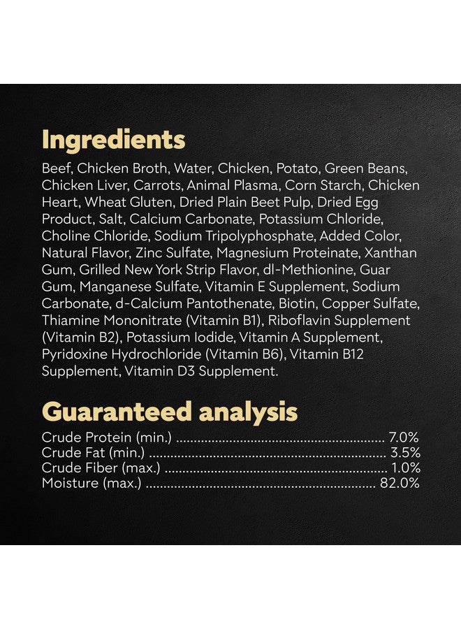 Cesar Home Delights Adult Wet Dog Food, Grilled New York Strip Flavor with Vegetables in Sauce, 3.5 oz. (24 Count, Pack of 1) - Image 3