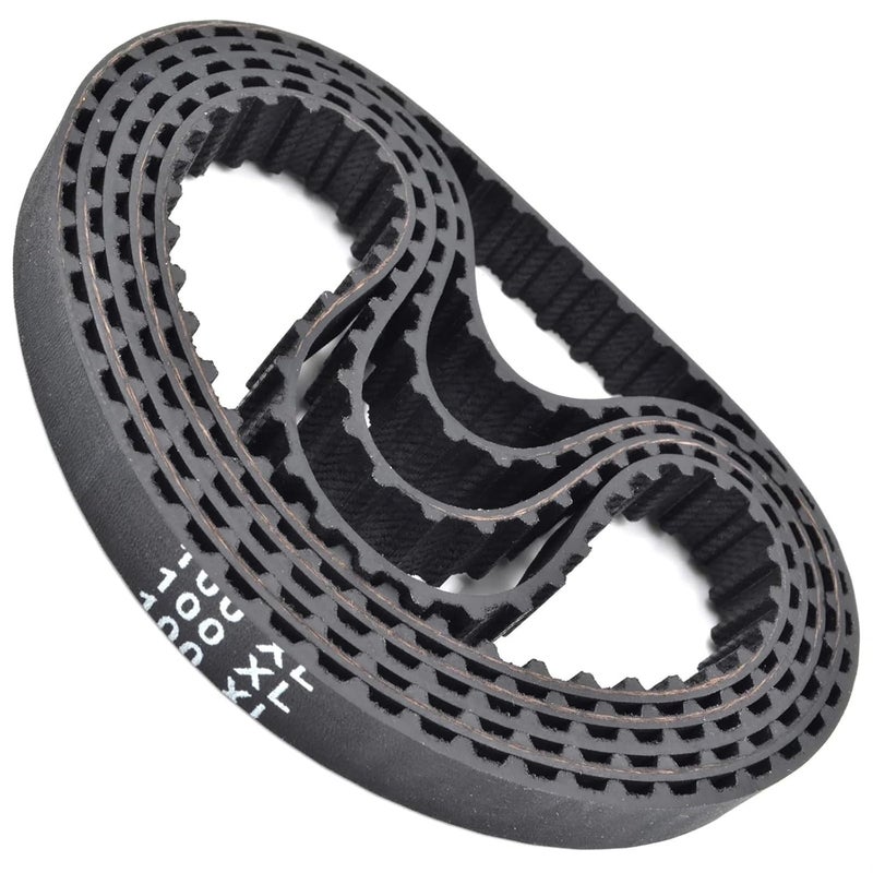 XL Timing Belt Lp= 86 88 90 92 94 96 98 100 102 104 106 108 110 112 114 116 118 120 122 124 Width 6-38mm Rubber 5Pcs(122XL-(61 Teeth)) - Image 3
