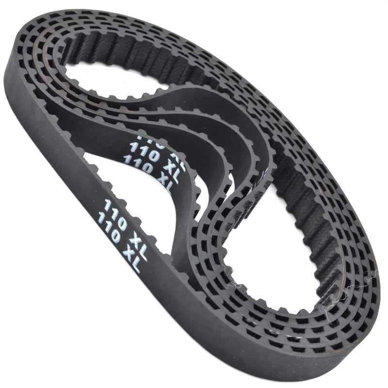 XL Timing Belt Lp= 86 88 90 92 94 96 98 100 102 104 106 108 110 112 114 116 118 120 122 124 Width 6-38mm Rubber 5Pcs(122XL-(61 Teeth)) - Image 4