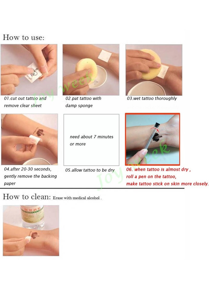 amazing.EGP Waterproof Temporary Butterfly Tattoo Sticker (TH-590) - Image 3