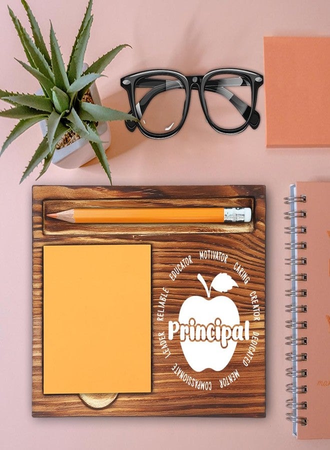 MFOMFO Principal Appreciation Gifts, Best Gift for Principal Women & Men, School Leader Gift, Thank You Gifts for Principal Self-Stick Note Pad Holder-LBB32 - Image 2