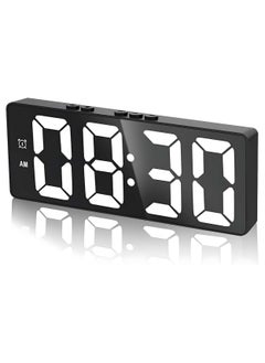Generic Digital Alarm Clock with Dimmable Brightness, Alarm Clock with Sound Control and Snooze Mode, Date and Temperature Display, Suitable for Bedroom, Office  - Image 1