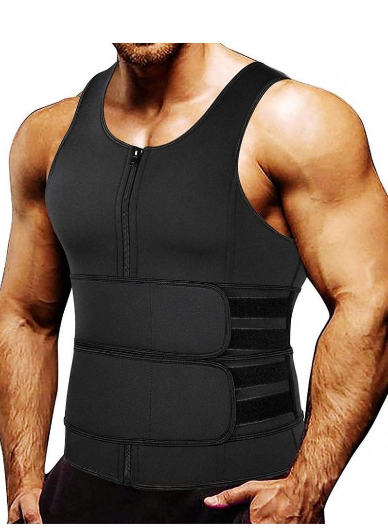Fstyle Neoprene Thermal Corset with Double Tape for Men and Women that Works to Burn Belly Fat  - Image 1