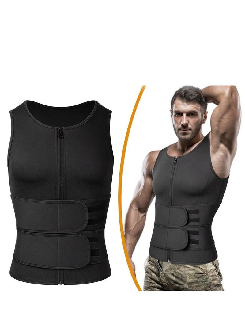 Fstyle Neoprene Thermal Corset with Double Tape for Men and Women that Works to Burn Belly Fat  - Image 3