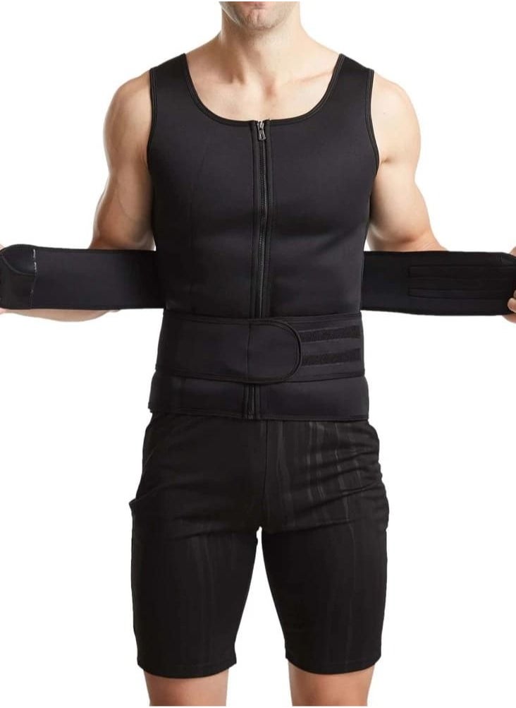 Fstyle Neoprene Thermal Corset with Double Tape for Men and Women that Works to Burn Belly Fat  - Image 5