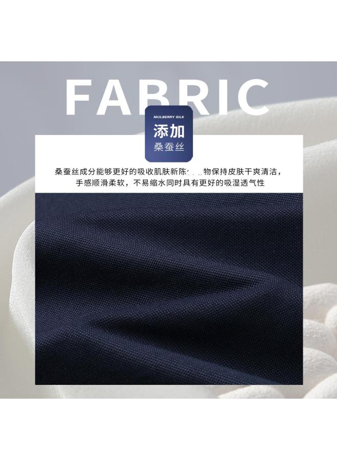 Tucano soft And Skin-friendly Men's Business Casual Polo Shirt With Contrast Jacquard Short Sleeve T-shirt - Image 5