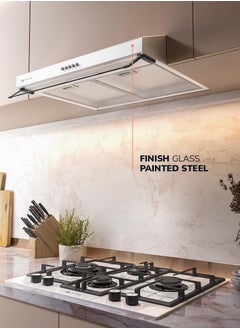 MILLEN 60cm Under Cabinet White Range Hood  - Image 2