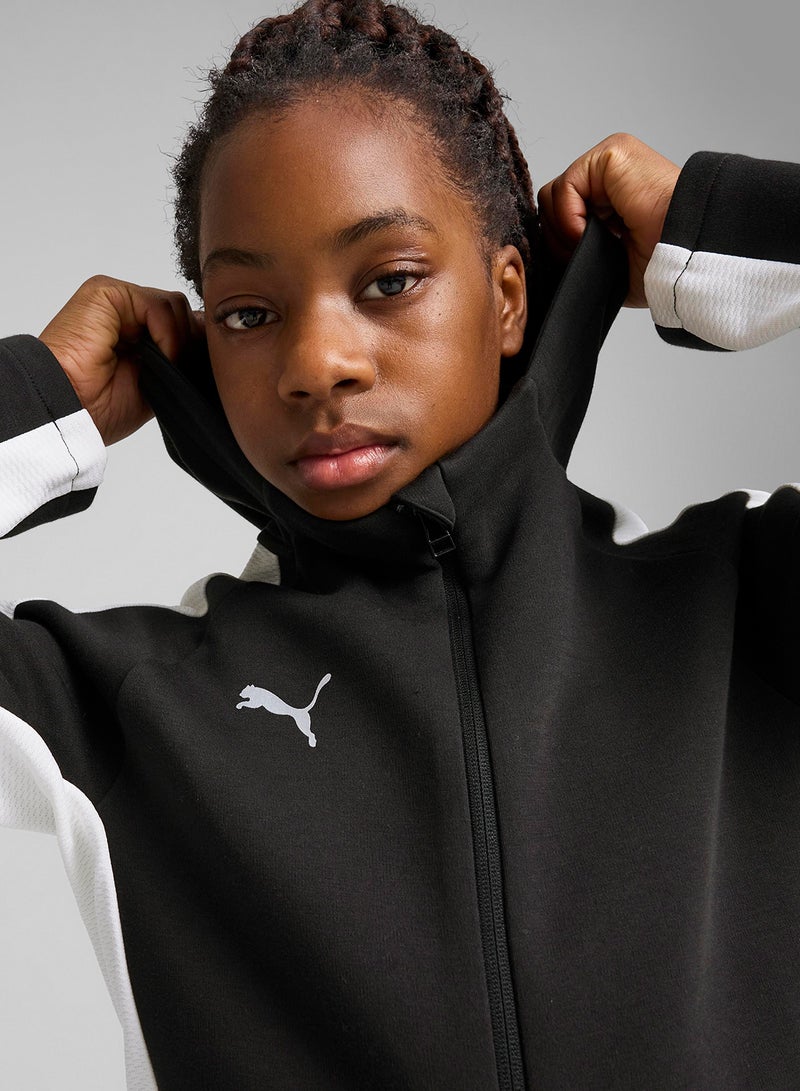 PUMA Youth teamEVOSTRIPE Hooded Jacket - Image 3