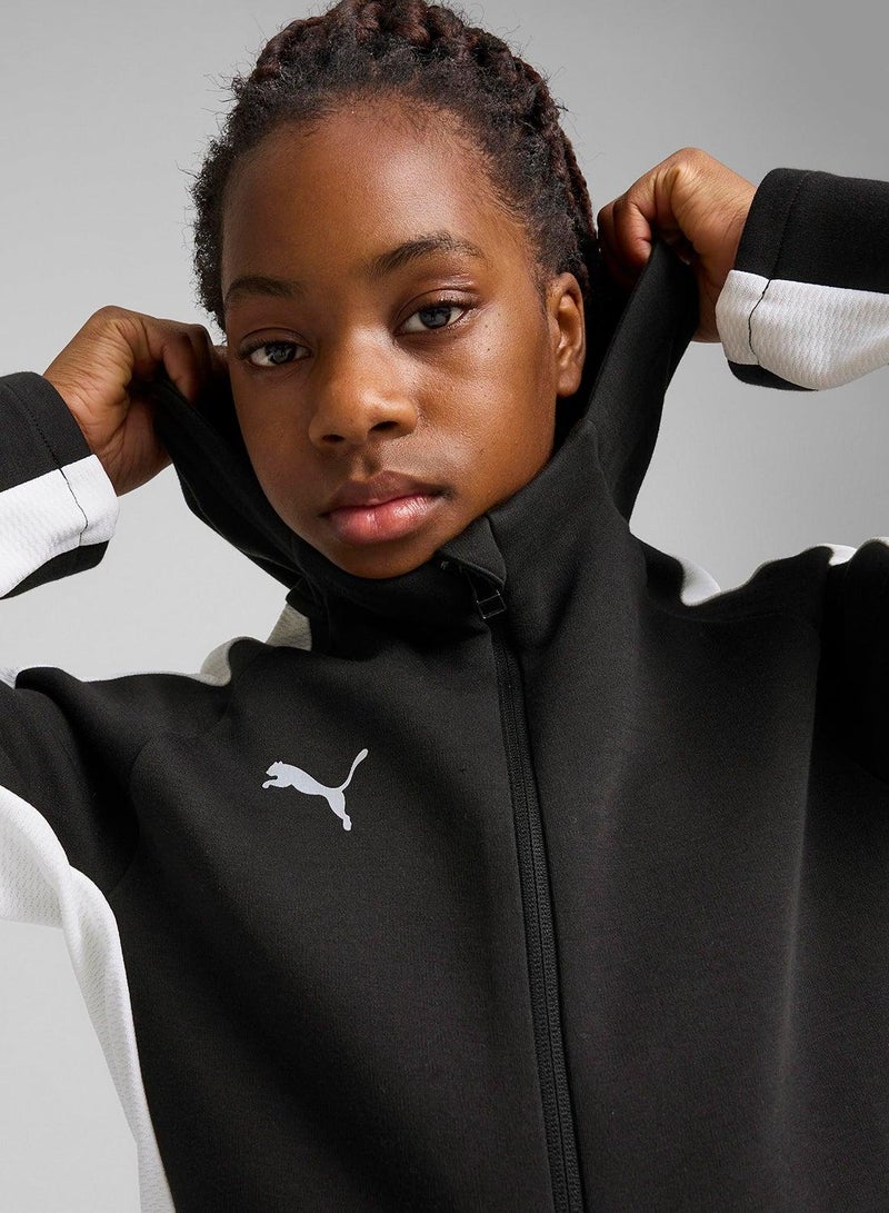 PUMA Youth teamEVOSTRIPE Hooded Jacket - Image 3