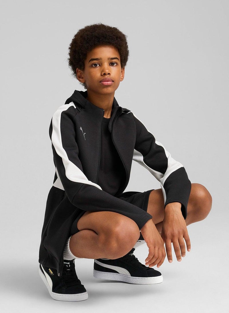 PUMA Youth teamEVOSTRIPE Hooded Jacket - Image 4
