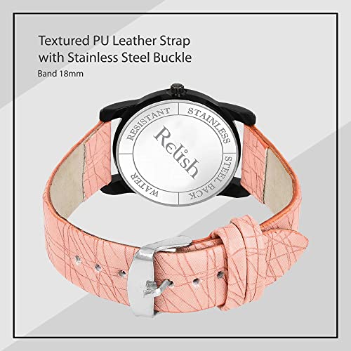 Relish Analog Watches for Girls & Women (Pink Flower) - Image 4