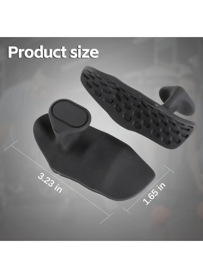THUGFIT Anti-Slip Workout Grips - Ergonomic Rubber Hand Protector Gloves for Weight Lifting, Pull-Ups, Gym Training and Exercise, for Men and Women - Image 4