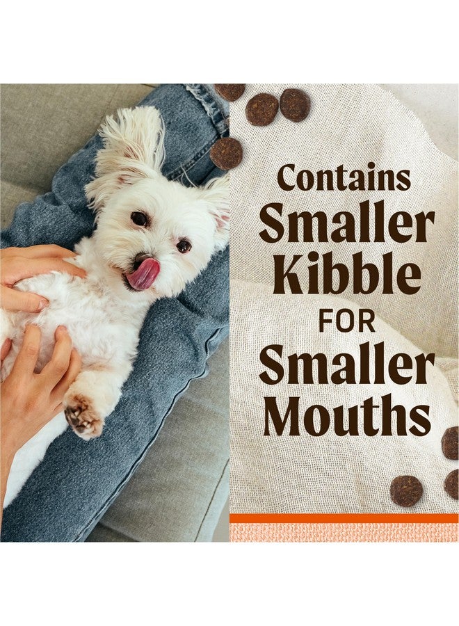 ميريك طعام جاف فاخر للكلاب الصغيرة من Merrick Lil' Plates، خالي من الحبوب، مصنوع من لحم البقر الأصلي من تكساس والبطاطا الحلوة - كيس 4.0 رطل - Image 2