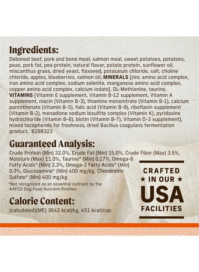 ميريك طعام جاف فاخر للكلاب الصغيرة من Merrick Lil' Plates، خالي من الحبوب، مصنوع من لحم البقر الأصلي من تكساس والبطاطا الحلوة - كيس 4.0 رطل - Image 5