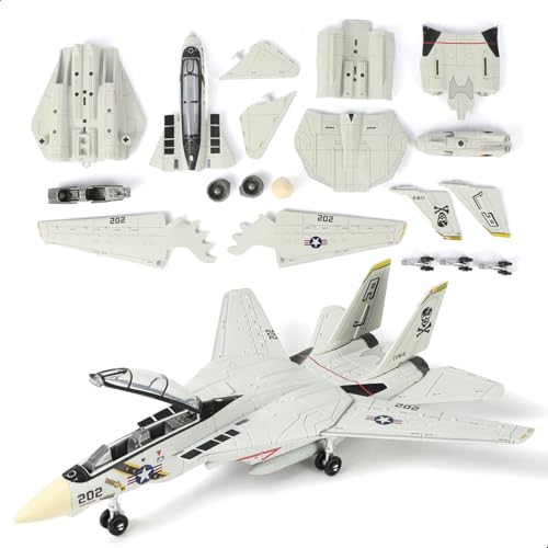 SEBUNAS مجموعة نموذج طائرة مقاتلة SEBUNAS F14 Tomcat 3D سريعة البناء - Image 1