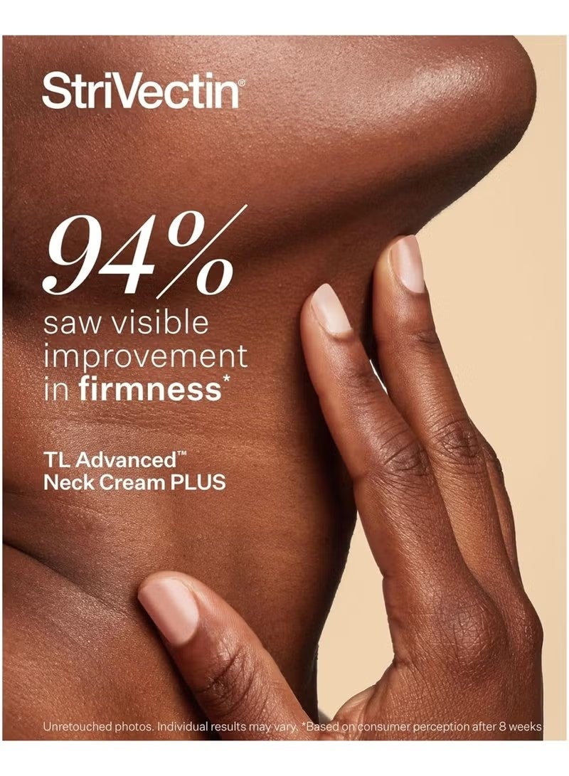 Strivectin TL Advanced™ Tightening Neck Cream PLUS (1.69 Oz, 50ml) |Tightening and Firming Neck & Décolleté Lines, Visibly Reducing Sagging and Crepey Skin for Smooth Healthy Looking Skin - Image 4
