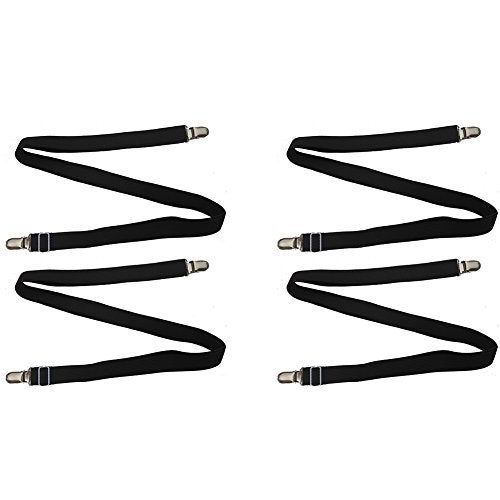 Toweter Bed Sheet Straps (Black) - Image 1